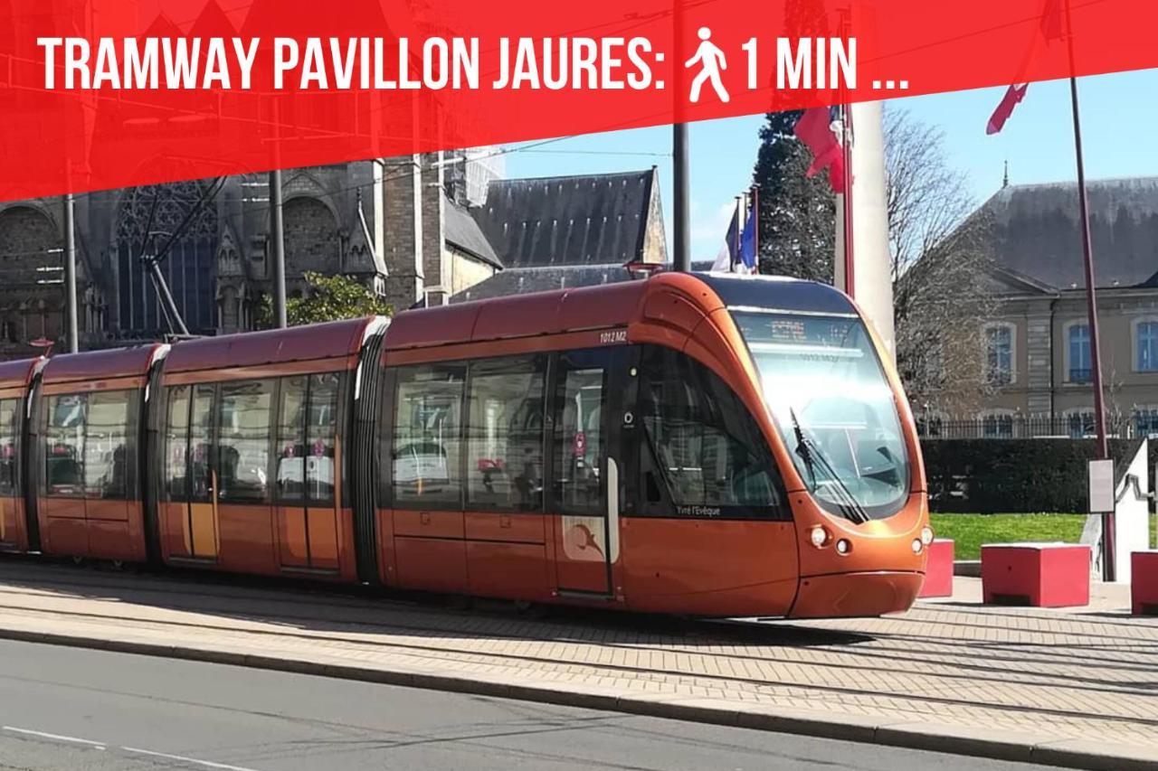 Tramway 9 Jaures Cosy Proche Gare Lejlighed Le Mans Eksteriør billede